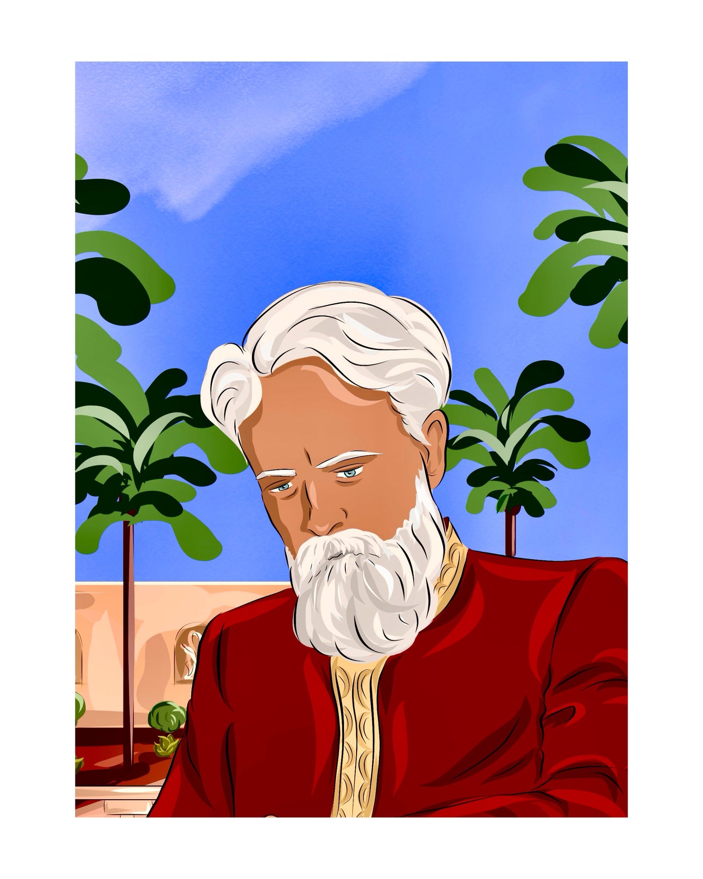 Le mage (tirage d’art) - The Corsicaner