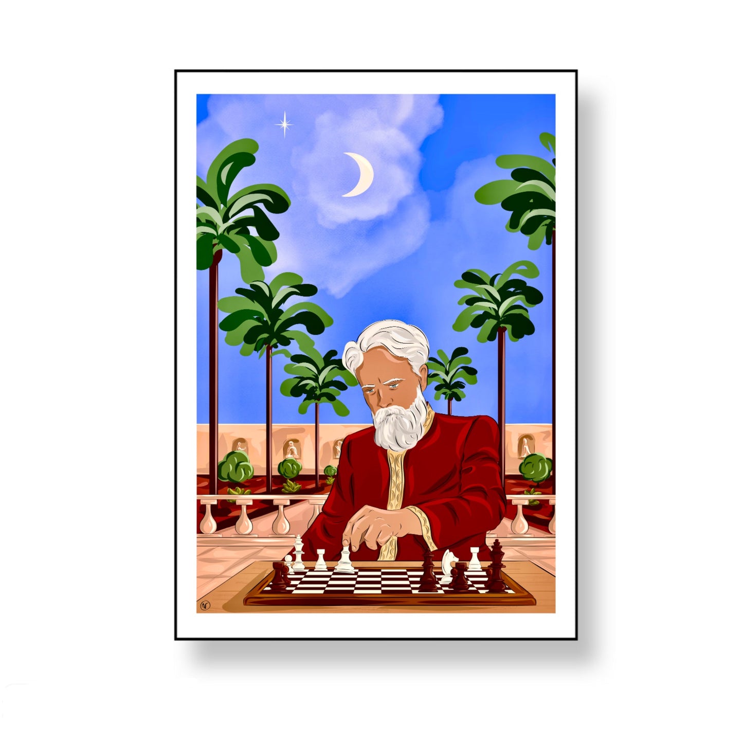 Le mage (tirage d’art) - The Corsicaner