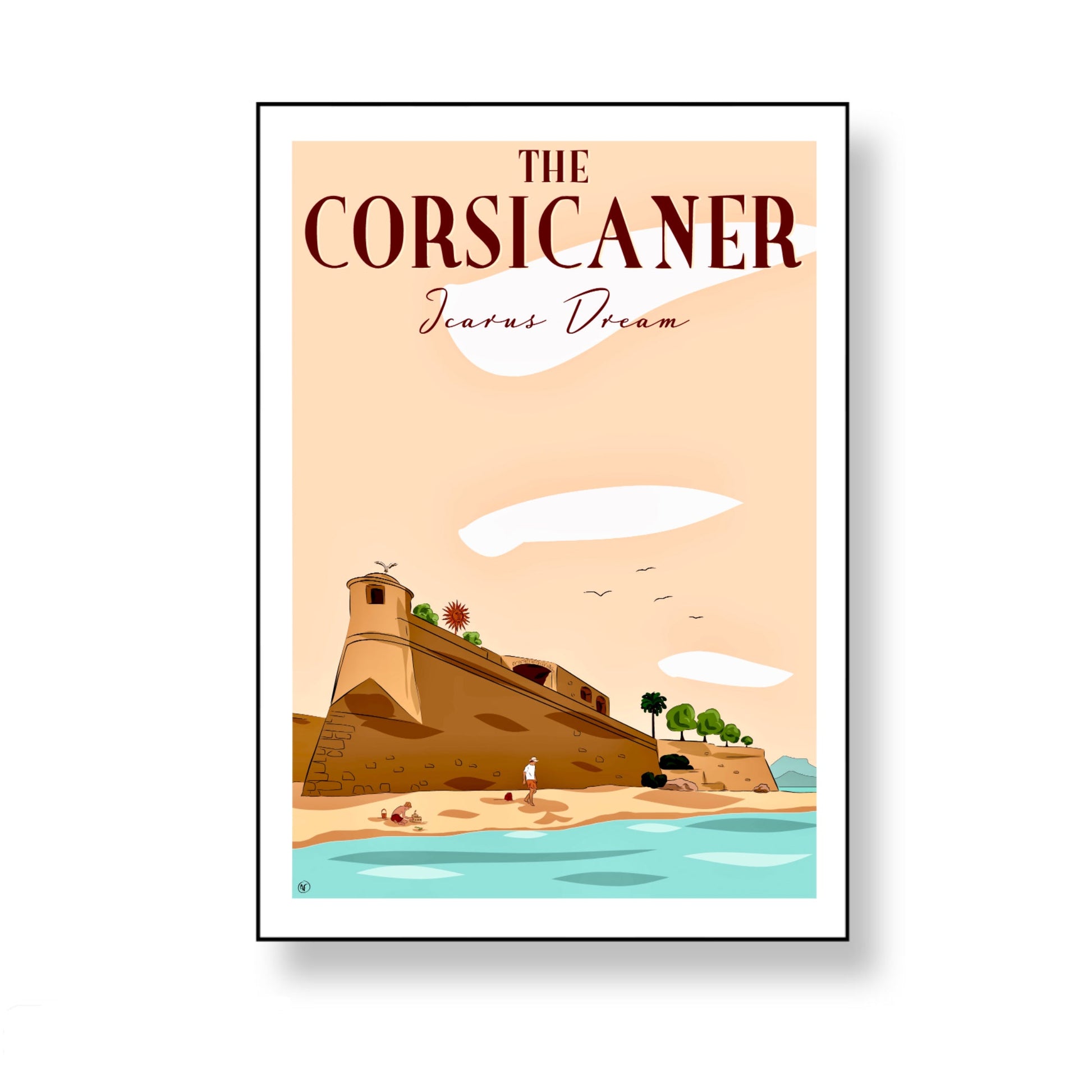 Le songe d’Icare (tirage d’art) - The Corsicaner