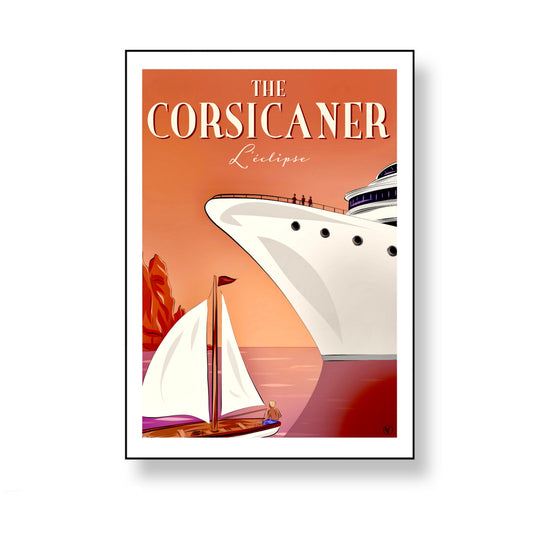 L’éclipse (tirage d’art) - The Corsicaner