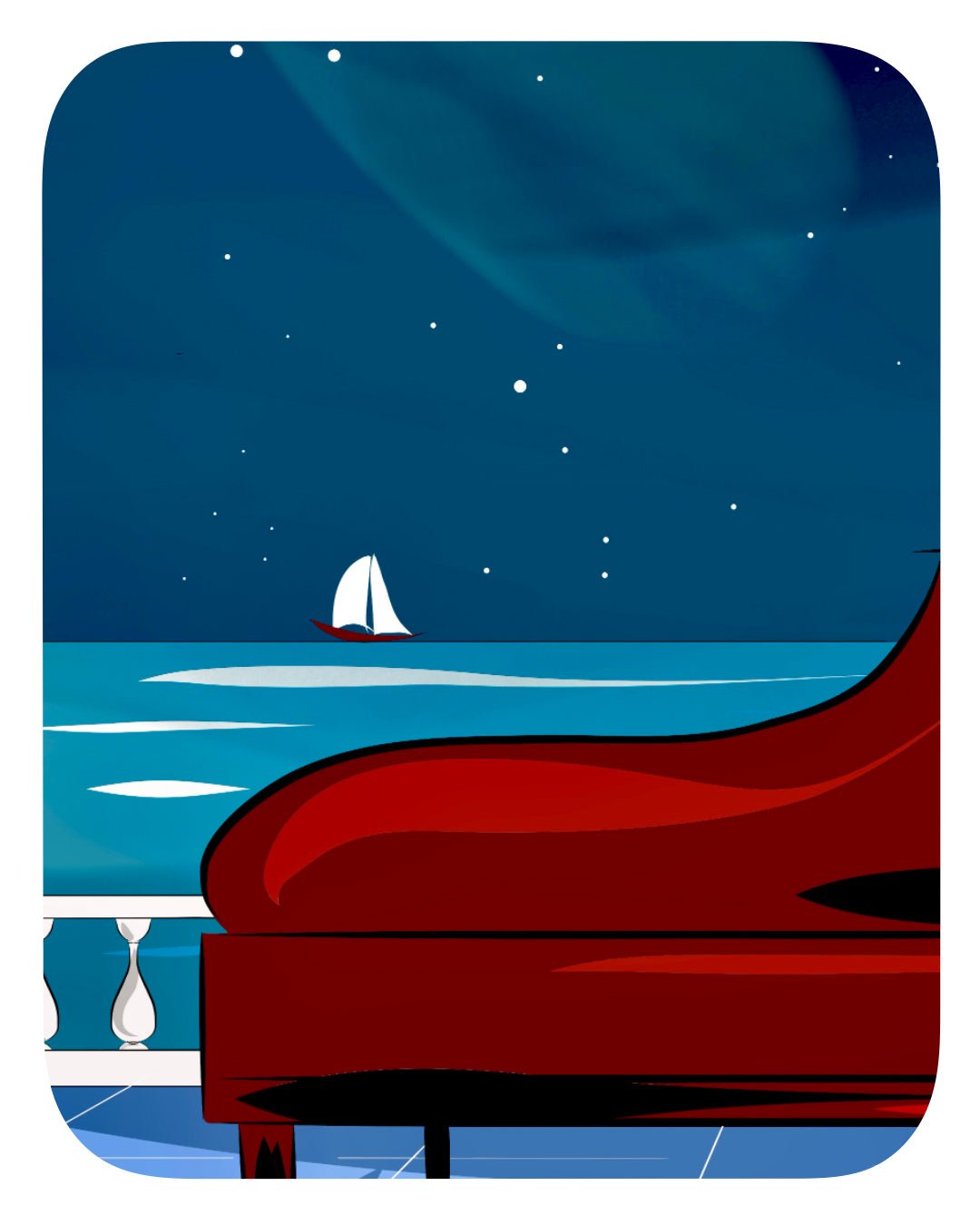 Nocturne (tirage d’art) - The Corsicaner