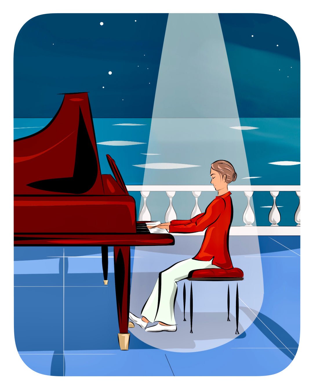 Nocturne (tirage d’art) - The Corsicaner