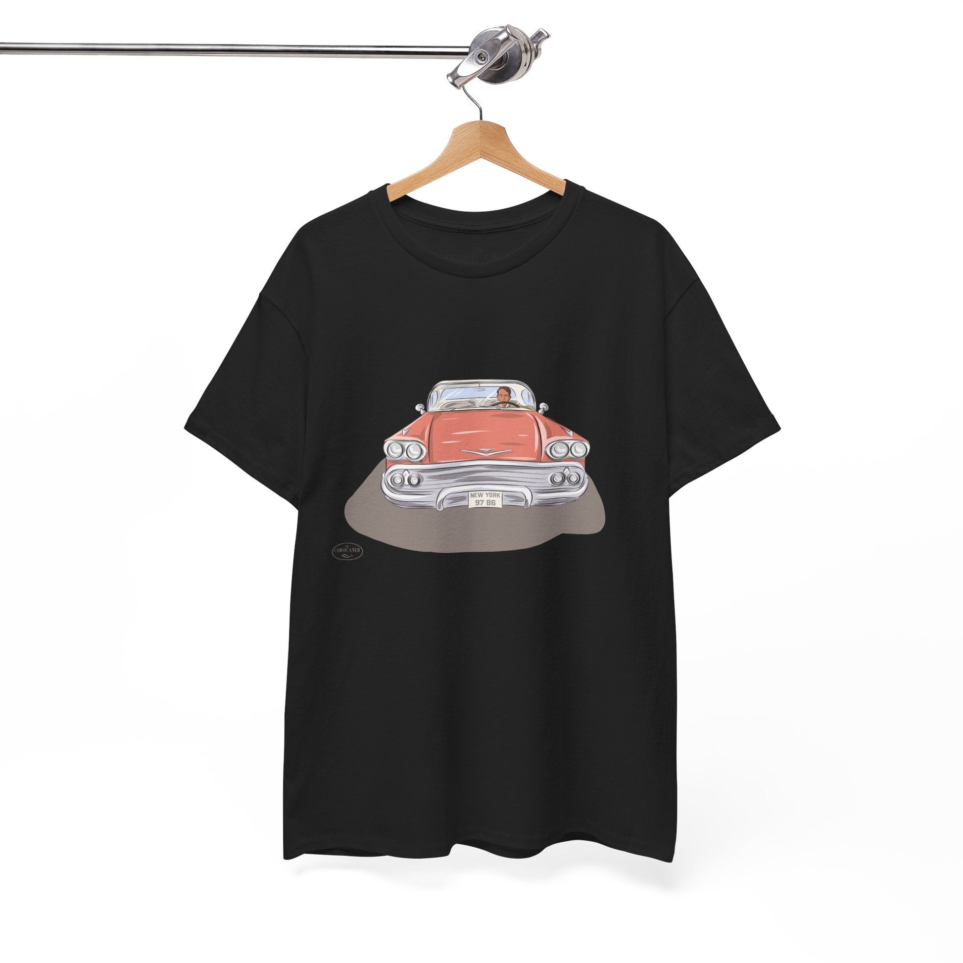 "Old Chevy" - T-shirt unisexe 100% coton éco - responsable - The Corsicaner