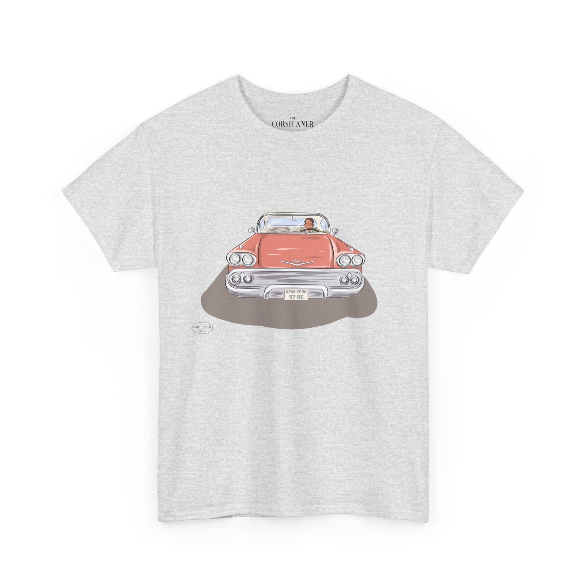 "Old Chevy" - T-shirt unisexe 100% coton éco - responsable - The Corsicaner