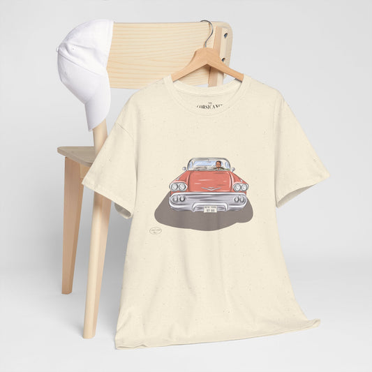 "Old Chevy" - T-shirt unisexe 100% coton éco - responsable - The Corsicaner
