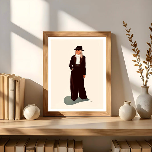 Portrait couleur personnalisé dessiné à la main sur fond neutre - The Corsicaner