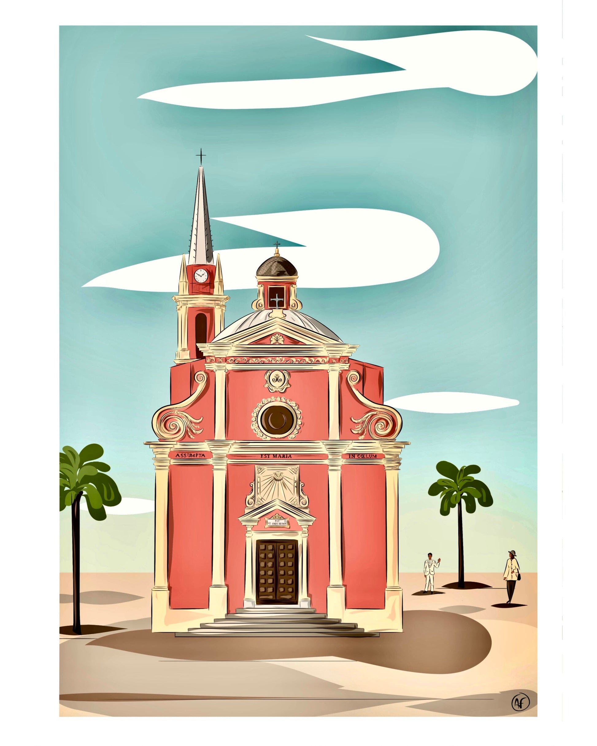 Sainte-Marie Majeure, l’adieu. (tirage d’art) - The Corsicaner