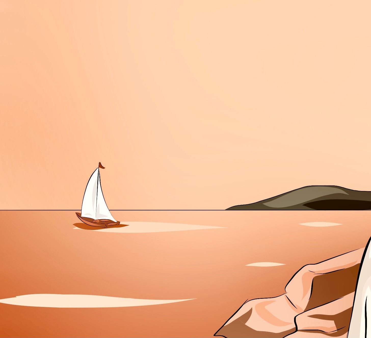 Soleil couchant (tirage d’art) - The Corsicaner