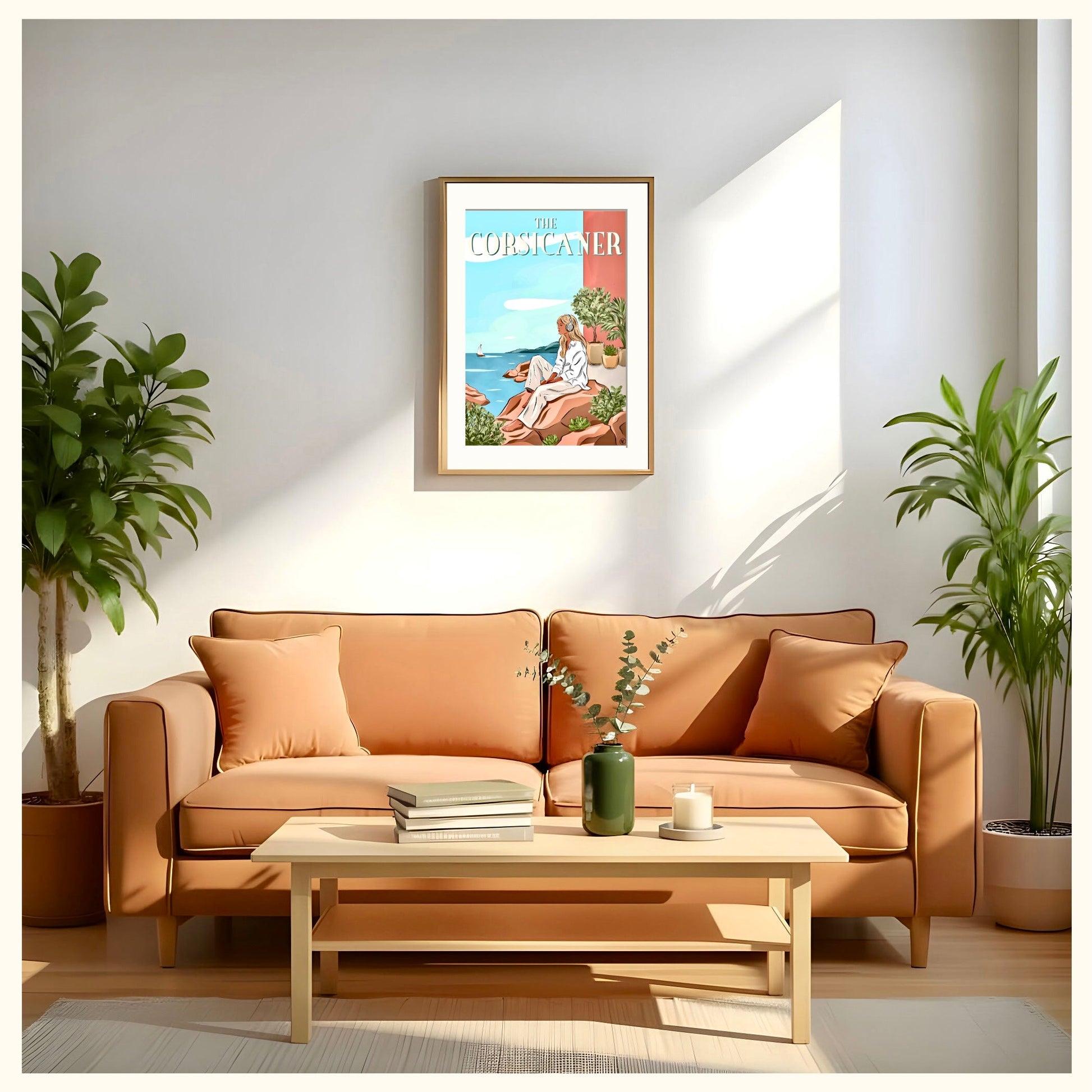 Sur les rochers (tirage d’art) - The Corsicaner