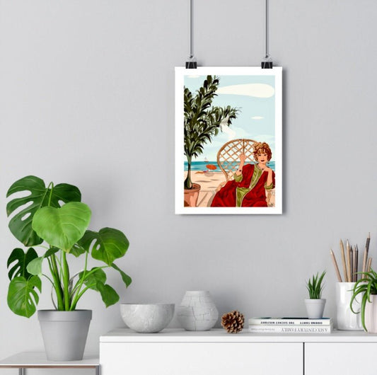 Tirage d’art de votre portrait format A3 - The Corsicaner