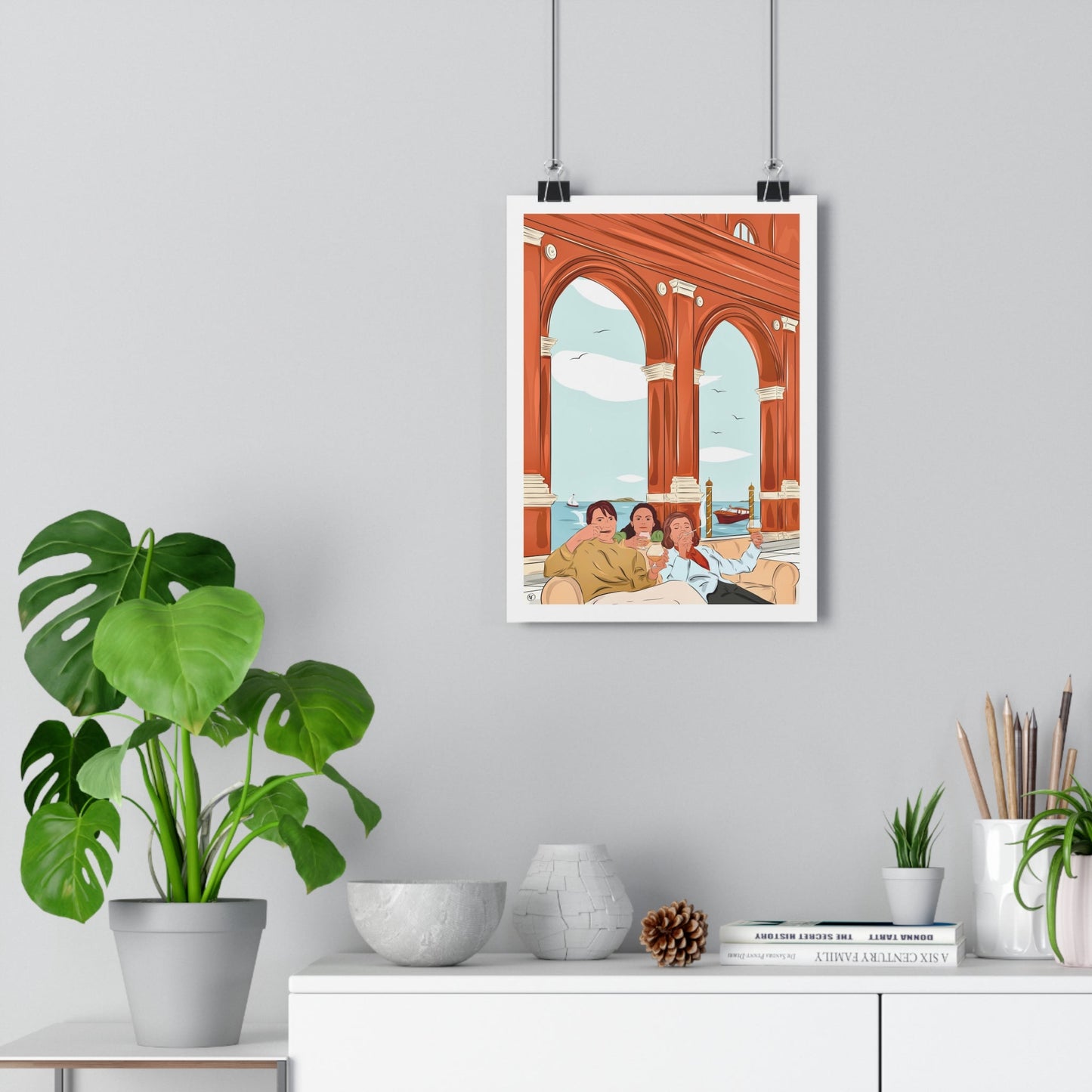 Tirage d’art de votre portrait format A3 - The Corsicaner