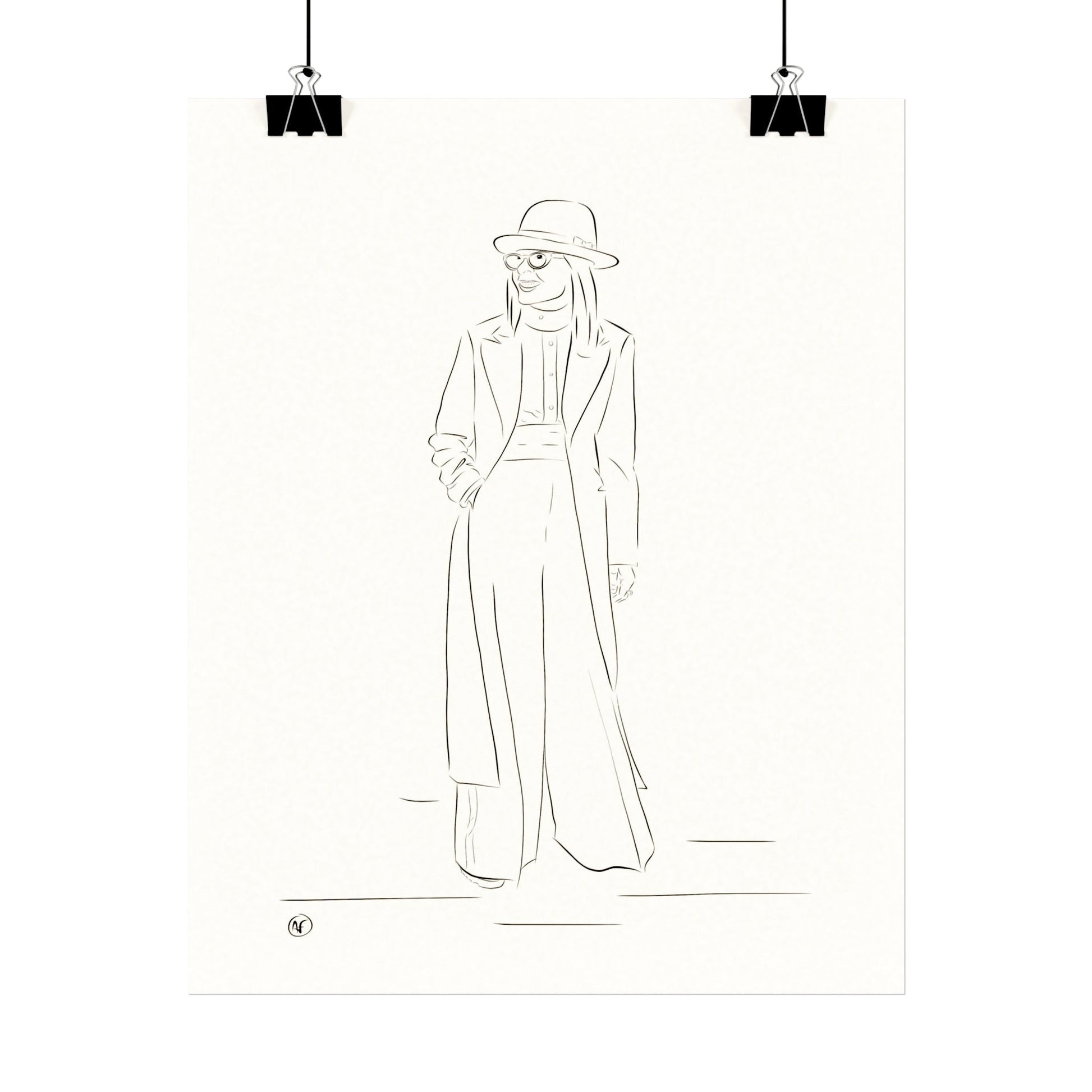 Tirage d’art de votre portrait format A3 - The Corsicaner