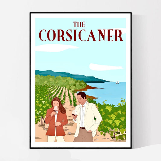 Au cœur des vignes (tirage d’art) - The Corsicaner