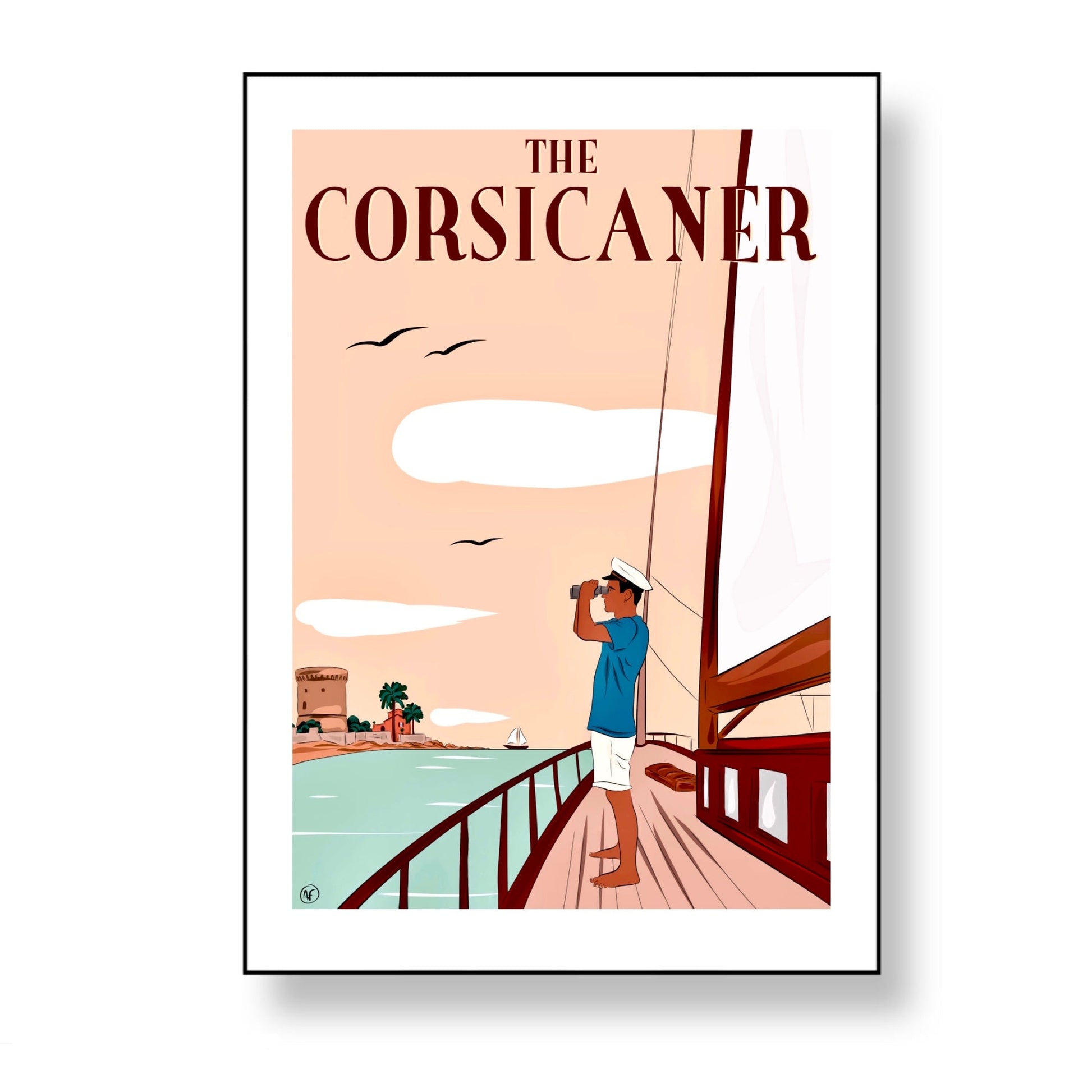 Cap sur le cap (tirage d’art) - The Corsicaner
