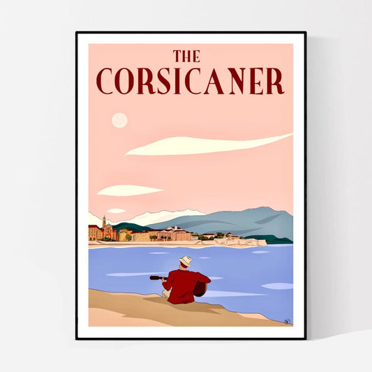 La promenade du soir (tirage d’art) - The Corsicaner