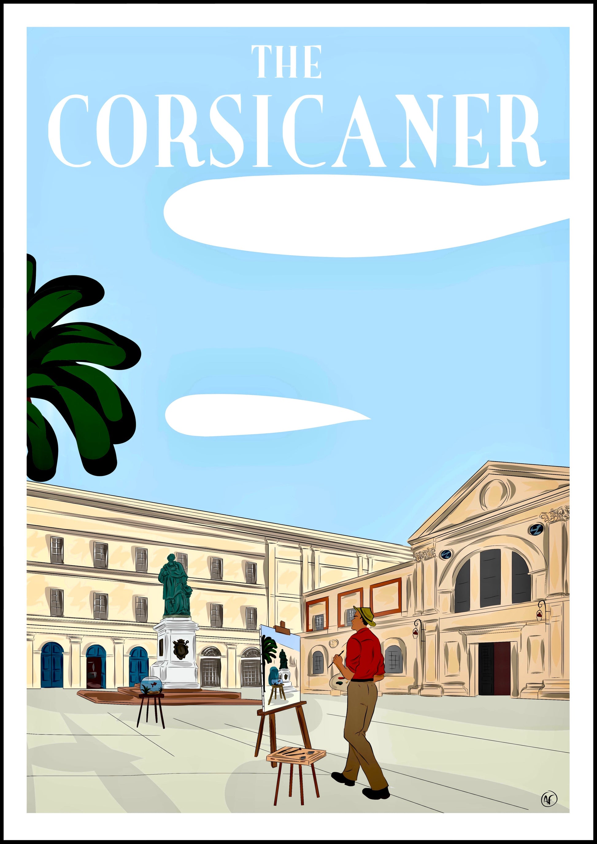 Le Musée Fesch (tirage d’art) - The Corsicaner