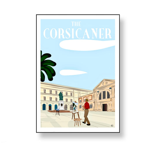 Le Musée Fesch (tirage d’art) - The Corsicaner