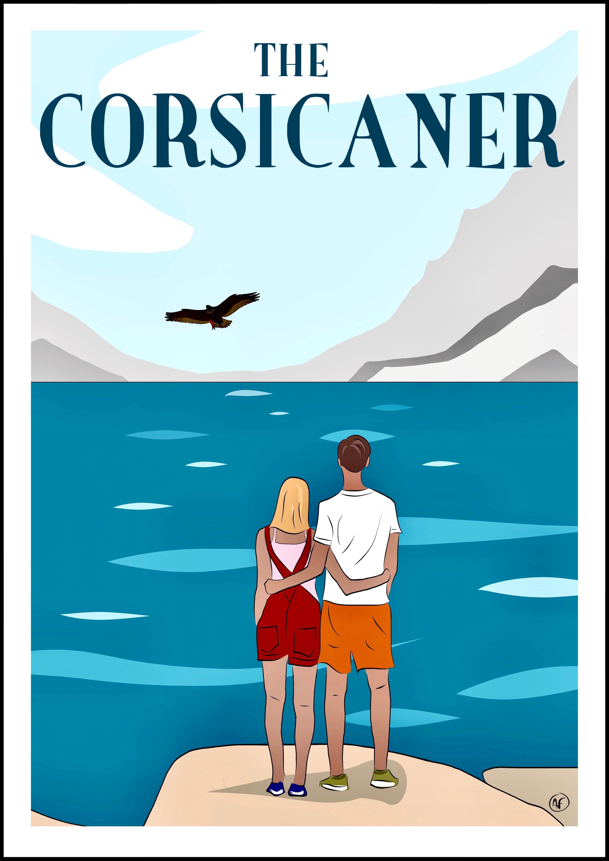 Les amoureux de la montagne (tirage d’art) - The Corsicaner