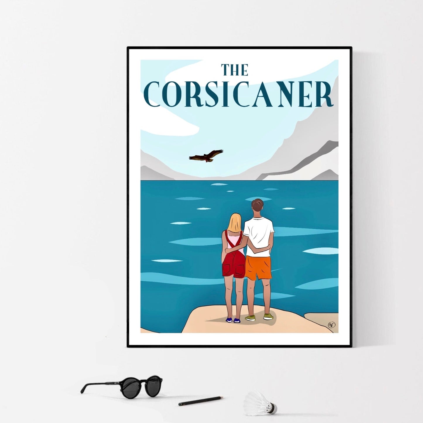 Les amoureux de la montagne (tirage d’art) - The Corsicaner