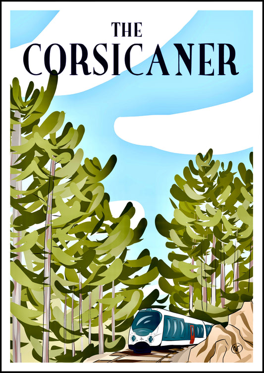 U trinigheddu à Vizzavona (tirage d’art) - The Corsicaner