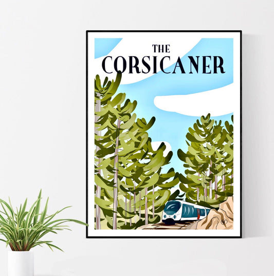 U trinigheddu à Vizzavona (tirage d’art) - The Corsicaner